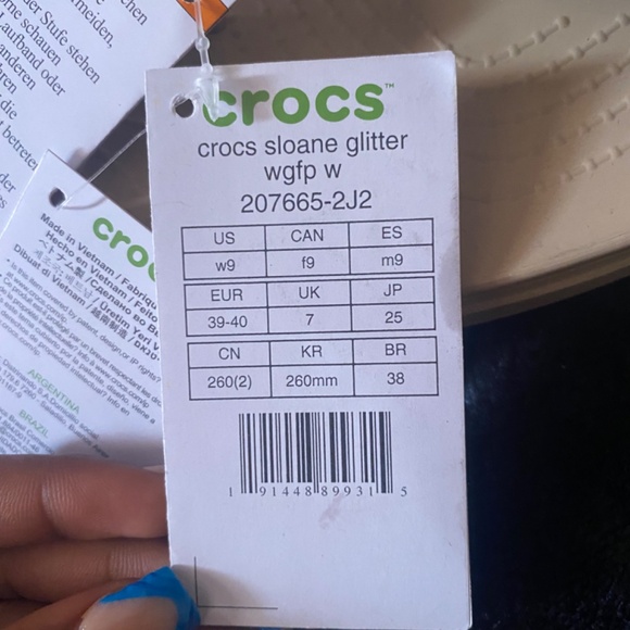 crocs™ crocs sloane glitter - Picture 2 of 5